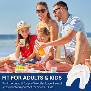 Protège-dents pour serrer les dents <span class=keywords><strong>la</strong></span> <span class=keywords><strong>nuit</strong></span>, protège-dents professionnels pour le meulage des dents avec étui d'hygiène - Product Image 6