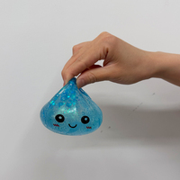 Jouet anti-stress Squishy en forme de boulette de maltose scintillante à remontée lente, type dumpling, pour TDAH, en provenance de notre entrepôt aux États-Unis