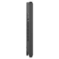 Horloge de bureau numérique personnalisable, moderne, grande, carrée, électrique, LCD, avec radio et logo, en plastique ABS, pour usage intérieur, Noël