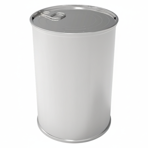 Contenedor cilíndrico de lata de metal Contenedor de almacenamiento de alimentos de oliva 99mm x 150mm Tapa de fácil apertura - Product Image 2