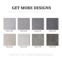 Carreaux Céramique Ciment Gris Antidérapants 60x60 cm pour Sol et Mur de Salle de Bain