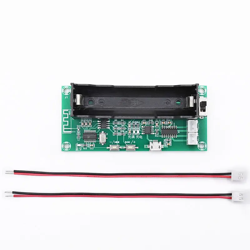 Lithium Batterij Bt Eindversterker Board Dual Channel Small Power Self-Made Diy Handmatige Actieve Luidspreker 5W + 5W