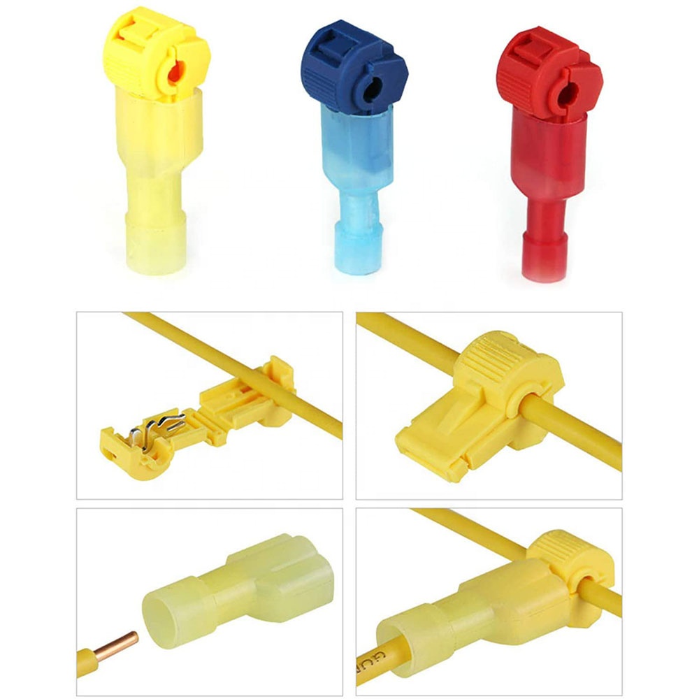 insulated wire terminal fully insulated on reel spool