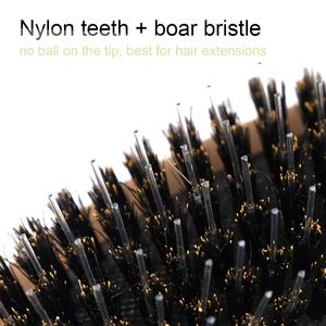 Cepillo de Pelo con Cerdas de Paleta y Empaque Mate Personalizado con Logo, Cepillo para Pelucas, Desenredante con Cojín para Masaje del Cuero Cabelludo, Cepillo para Extensiones de Cabello - Product Image 4