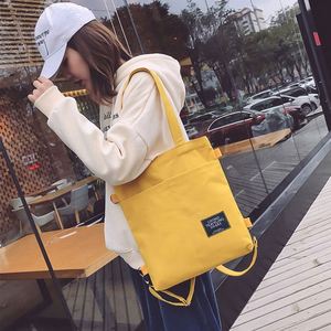 Sac fourre-tout en toile personnalisé de grande taille, style bandoulière et messager, sac pour femme avec fermeture éclair, doublure en polyester, pour le shopping, le travail et les cours - Product Image 1
