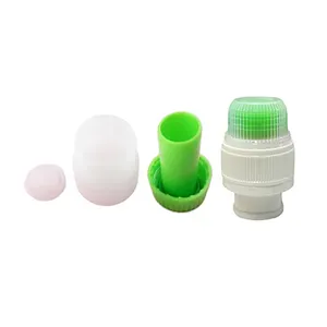 Offre Spéciale 30mm bouchon de poudre jus poudre presse-type bouteille couvercle en plastique transparent facile à tirer bouchon