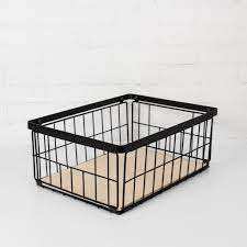 Cesta de alambre de metal HHO para uso multiusos para cocina, lavandería, almacenamiento de frutas y verduras y más - Product Image 6