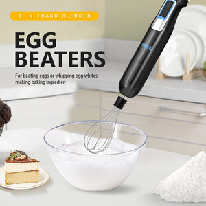 Juego de batidoras inalámbricas DSP 4 en 1 con batidor de varillas y cuchillas dobles para preparar comida para bebés y mezclar carne - Product Image 2