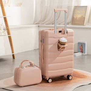 Bagaj 2-Piece Set yatılı bagaj bavul 20 inç çanta tekerlekli çanta evrensel tekerlek hafif seyahat hediyesi şifre kutusu - Product Image 6