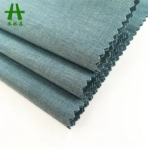 Mulinsen Textile Woven Plain Dyed 4 Way Stretch Lolis Polyester Fabric Price Per Yard