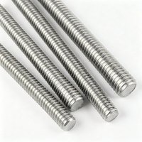 Tige filetée métrique en acier inoxydable A2 304 DIN975, finition brillante, résistante à la corrosion, entièrement filetée