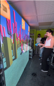 ระบบเกมแบบอินเทอร์แอคทีฟบนพื้นและผนัง แปลงหน้าจอ LCD หน้าจอ LED หรือหน้าจอทีวีให้เป็นกระดานสัมผัส <span class=keywords><strong>ราคา</strong></span>ประหยัด - Product Image 2