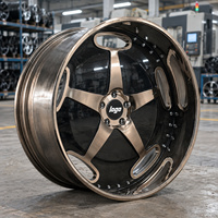 Jantes forgées RUJ OEM Borsa en alliage 20-24 pouces 5x115 5x120 5x112 pour Dodge Charger Chrysler 300C BMW M4 M3 Audi A7 Q7 Q5