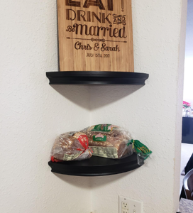 Estantería de esquina flotante, estantes ocultos montados en la <span class=keywords><strong>pared</strong></span> - Product Image 2