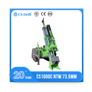 1000m diepte CSQX1000C rups type volledig hydraulische kernboorinstallatie met pomp & motor Cummins motor voor kolenmijnbouw - Product Image 1