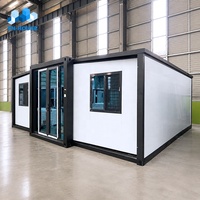 Maison mobile de luxe préfabriquée Zhongnan 20 pieds 40 pieds, 2, 3 ou 4 chambres, petite maison modulaire préfabriquée extensible avec cuisine
