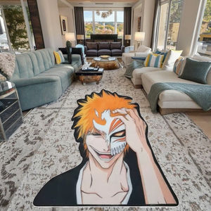 Alfombra de Anime de felpa antideslizante Death Note L Lawliet diseño <span class=keywords><strong>Manga</strong></span> inspirado dormitorio decoración suave antideslizante lavable alfombra de suelo regalo - Product Image 4