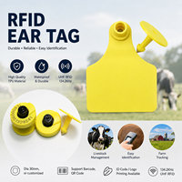Etiqueta de Identificación para Cerdos de TPU Profesional y Duradera, Solución Veterinaria de Alta Calidad, 134.2khz, Componentes de Sistema Inteligente para Automatización de Ranchos
