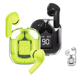 หูฟังสเตอริโอ TWS แบบใส่ในหู ขายดี พร้อมจอแสดงผลดิจิตอล แสดงสถานะแบตเตอรี่ กันน้ำ - Product Image 1