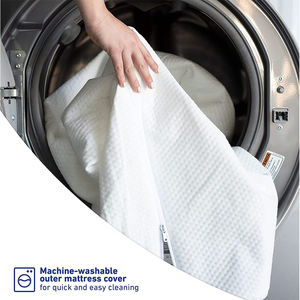 Matelas pour <span class=keywords><strong>berceau</strong></span> de bébé de haute qualité housse de compression de matelas en boîte commande en ligne matelas en mousse à mémoire de forme hybride en latex de refroidissement - Product Image 4