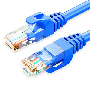 定制以太网网络电缆 RJ45 连接器 Cat5e Cat6 跳线，适用于工业和商业应用 - Product Image 2