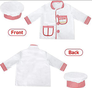 Delantal de Sombrero <span class=keywords><strong>para</strong></span> Niños, Conjunto de Cocina y Horneado, Cosplay de Halloween, Uniforme de Juego de Rol de <span class=keywords><strong>Chef</strong></span>, <span class=keywords><strong>Disfraz</strong></span> de Día de Carrera <span class=keywords><strong>PARA</strong></span> LA Escuela, 29 Piezas - Product Image 2