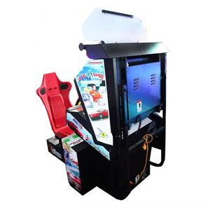 Jeux vidéo d'arcade de course automobile d'intérieur à monnayeur, prix usine, avec garantie d'un an - Product Image 3