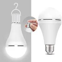 Lampe Rechargeable Ac85-265v, ampoule E27 7w 9w 12w 15w lumières led d'urgence