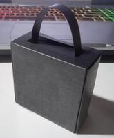 Boîte à chapeau portable de style traditionnel personnalisée avec logo et lettres hébraïques découpées au laser, boîtes à dragées pour Bar Mitzvah avec poignée personnalisée pour mini