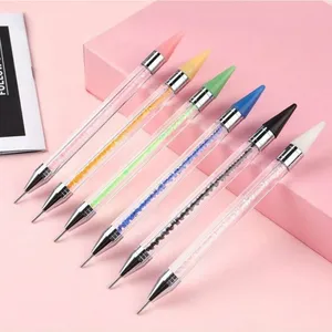 ปากกาหยิบเพชรพลอยแบบสองหัว สำหรับตกแต่งเล็บ ทำเล็บ DIY - Product Image 6