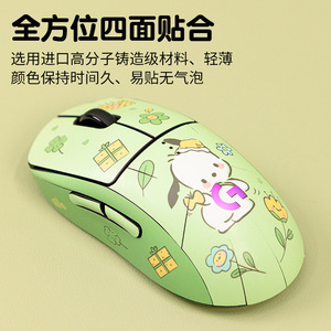 Logitech Gaming <b>Mouse</b> Skin For G502 Hero Wireless 2.4Ghz Optical Right Hand Ergonomic 5 Buttons Anti Slip Protective Film - Product Image 4