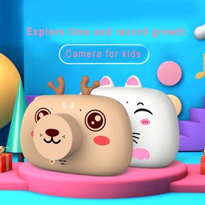 2.4inch Cute Digital Kids <b>Camera</b> 180 Wide Angle Recording Function Low Illumination USB Charger Built-In Game Shockproof - Product Image 2