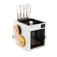 Imprimante 3D FDM automatique multicolore Snapmaker U1 à quatre extrudeurs, haute vitesse 500 mm/s, grande taille d'impression 270 mm * 270 mm * 270 mm