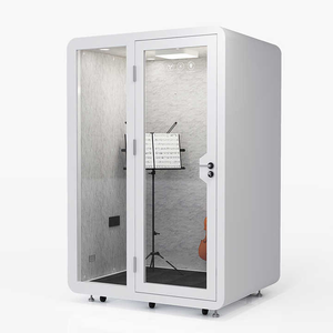 Современные экологически чистые офисные капсулы, Тихая акустическая звукоизолированная студия звукозаписи для дома и офиса, для использования на открытом воздухе, будка для живой комнаты - Product Image 5