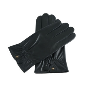 Men's Black Leather <strong>Gloves</strong>, <strong>Winter</strong> Warm Driving <strong>Gloves</strong>, Sheepskin Touch Screen <strong>Gloves</strong>, Leather <strong>Gloves</strong>, Customized - Product Image 2