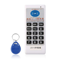 Lector/Grabador de Tarjetas RFID Portátil de 125kHz y 13.56MHz, Blanco, ABS, Duplicador de Tarjetas IC/ID ISO14443A, Copiador con Interfaz USB para Control de Acceso