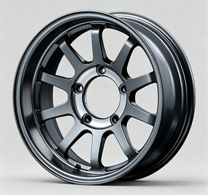 OEM 定制一体式 6061-T6 轻质锻造轮毂 <span class=keywords><strong>16</strong></span> 英寸 4x100 5x139.7 JDM 适用于吉姆尼 Jimny Sierra - Product Image 1