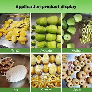 Peladora de frutas comercial industrial con PLC y motor Espesor ajustable de alta eficiencia - Product Image 6