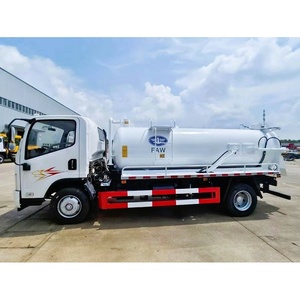 Nouveau camion d'aspiration des eaux usées FAW 4x2 6 CBM, norme Euro 2 - Product Image 4