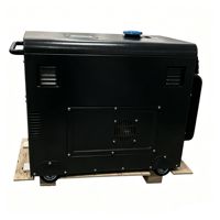 Générateurs diesel silencieux portables à faible bruit de 5 kW, 10 kW, 12 kW, étanches, générateur électrique, groupe électrogène d'urgence, utilisation en extérieur
