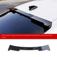 Aileron arrière Veidt pour Civic Hatchback 11e génération, kit sport avec ailerons et persiennes