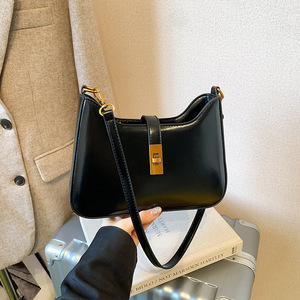 <span class=keywords><strong>Sac</strong></span> bandoulière/épaule/axillaire en PU couleur unie, nouveau style 2026, design tendance et original pour femme, à sangle unique - Product Image 3