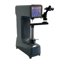Touch Screen Universal Hardness Tester Brinell Rockwell Vickers Hardness test Forces From 3kg to 250kg Electronic LoadingControl