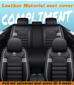 Seggiolino Auto pelle Copre Faux <span class=keywords><strong>Similpelle</strong></span> Veicolo Automobilistico Cuscino Della Copertura per Auto SUV Pick-up Sedan Universale Misura per 5 posti - Product Image 2