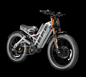 Bicicletas eléctricas de 2 ruedas con neumáticos gruesos de 26 pulgadas, de acero con alto contenido de carbono, con 5 niveles de torsión, modelo Eahora Romeo Ultra, fabricadas en China. - Product Image 5