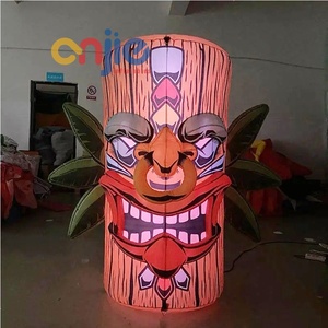 Totem <span class=keywords><strong>gonflable</strong></span> de <span class=keywords><strong>ballon</strong></span> de colonne mobile de lumière LED colorée d'usine pour la décoration publicitaire - Product Image 6