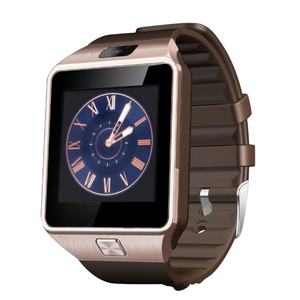 Reloj inteligente DZ <span class=keywords><strong>09</strong></span> con cámara, reloj inteligente de muñeca, compatible con reloj inteligente Android 4g con inserción de tarjeta SIM con vino - Product Image 1