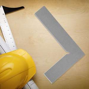 50*40MM DIN875/0 Messwerk zeug aus Kohlenstoffs tahl 90-Grad-Flachkanten quadrat Lineal mit flexiblem Winkel Versuchen Sie es mit einem quadratischen Typ - Product Image 6