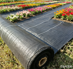 <span class=keywords><strong>Géotextile</strong></span> tissé PP PE, tapis <span class=keywords><strong>anti</strong></span>-mauvaises herbes, tissu paysager découpé sur mesure - Product Image 5