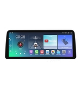 Reproductor Multimedia Yuncar de 12.3 Pulgadas con Pantalla Táctil Android 12, 2 Din, Carplay, QLED, DSP/GPS/AM/FM/Wifi
